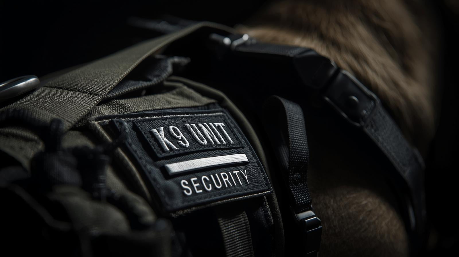 Tactical Velcro K9 Patch Set - 4 Pack